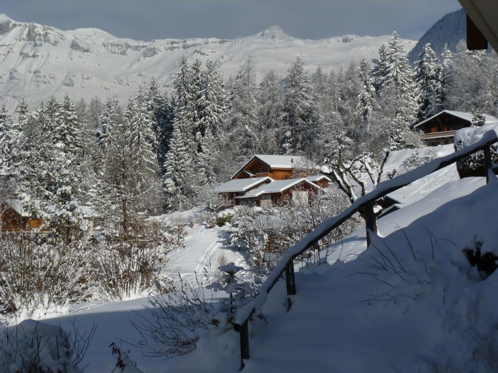 Bed and Breakfast Chalet Des Alpes Кран-Монтана Экстерьер фото