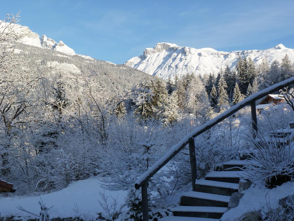 Bed and Breakfast Chalet Des Alpes Кран-Монтана Экстерьер фото