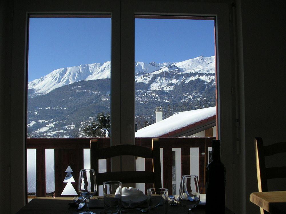 Bed and Breakfast Chalet Des Alpes Кран-Монтана Экстерьер фото